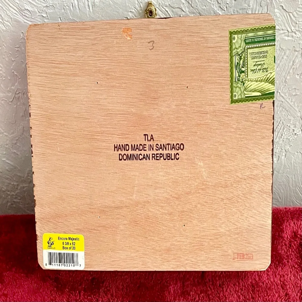 Perez Carillo Encore Cigar Box